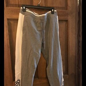 NWOT pink sweatpants large